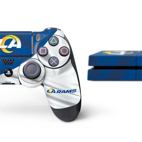 NFL Los Angeles Rams PS4 Console and Controller Bundle Skin