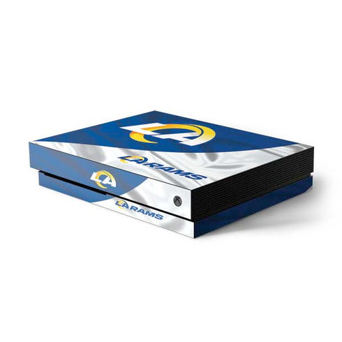 NFL Los Angeles Rams Xbox One X Console Skin