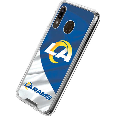 NFL Los Angeles Rams Galaxy A30 Clear Case