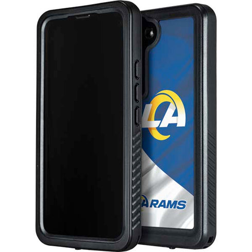 NFL Los Angeles Rams Galaxy S23 Plus Waterproof Case