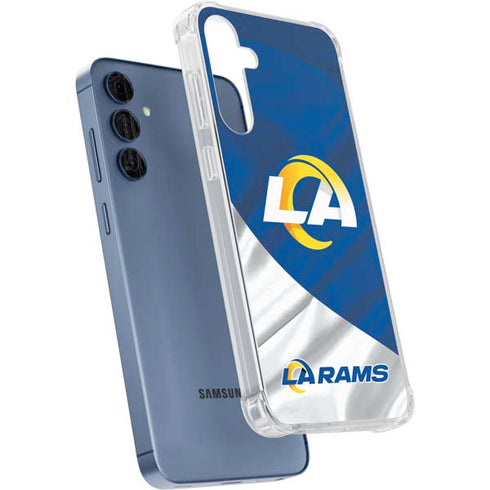 NFL Los Angeles Rams Galaxy S24 Clear Case
