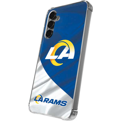 NFL Los Angeles Rams Galaxy S24 Plus Clear Case