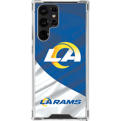 NFL Los Angeles Rams Galaxy S24 Ultra Clear Case