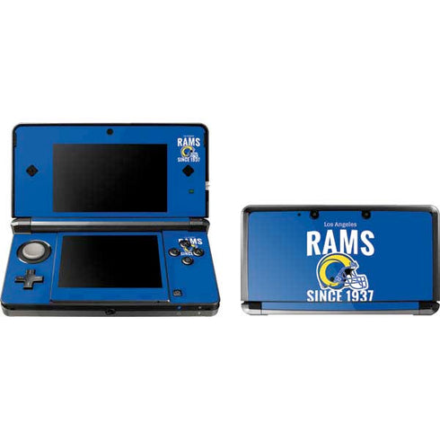 NFL Los Angeles Rams Helmet 3DS (2011) Skin