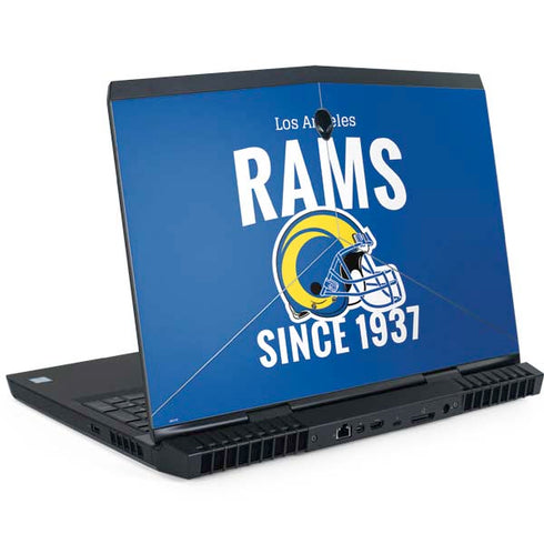 NFL Los Angeles Rams Helmet Dell Alienware Skin