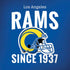 NFL Los Angeles Rams Helmet Dell Alienware Skin