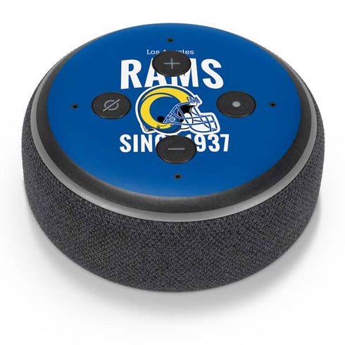 NFL Los Angeles Rams Helmet Amazon Echo Dot Skin