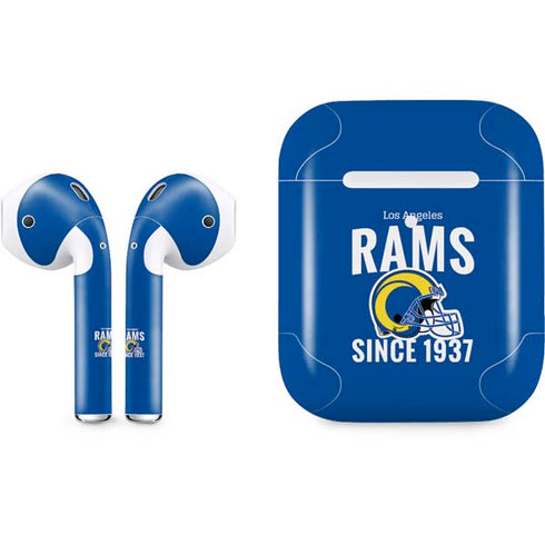 NFL Los Angeles Rams Helmet Apple AirPods 2 Skin