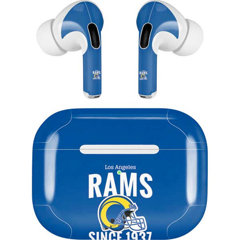 NFL Los Angeles Rams Helmet Apple AirPods Pro Skin
