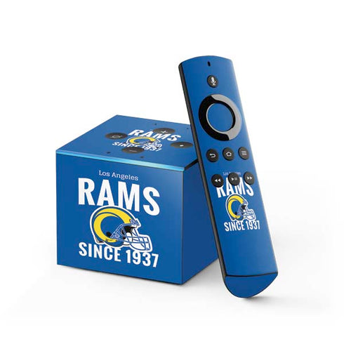 NFL Los Angeles Rams Helmet Fire TV Cube Skin