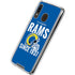 NFL Los Angeles Rams Helmet Galaxy A30 Clear Case
