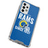 NFL Los Angeles Rams Helmet Galaxy A53 5G Clear Case