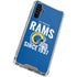 NFL Los Angeles Rams Helmet Galaxy A54 5G Clear Case
