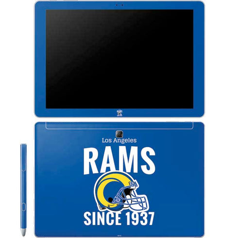 NFL Los Angeles Rams Helmet Galaxy Book 12in Skin