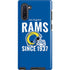 NFL Los Angeles Rams Helmet Galaxy Note 10 Pro Case