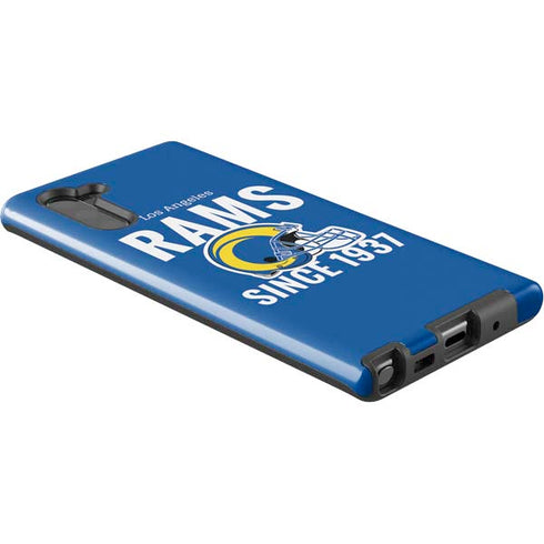 NFL Los Angeles Rams Helmet Galaxy Note 10 Pro Case
