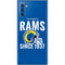 NFL Los Angeles Rams Helmet Galaxy Note 10 Skin