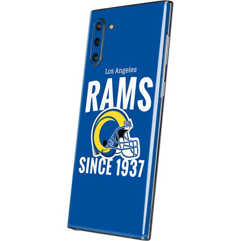 NFL Los Angeles Rams Helmet Galaxy Note 10 Skin