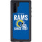 NFL Los Angeles Rams Helmet Galaxy Note 10 Waterproof Case
