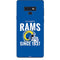 NFL Los Angeles Rams Helmet Galaxy Note 9 Skin