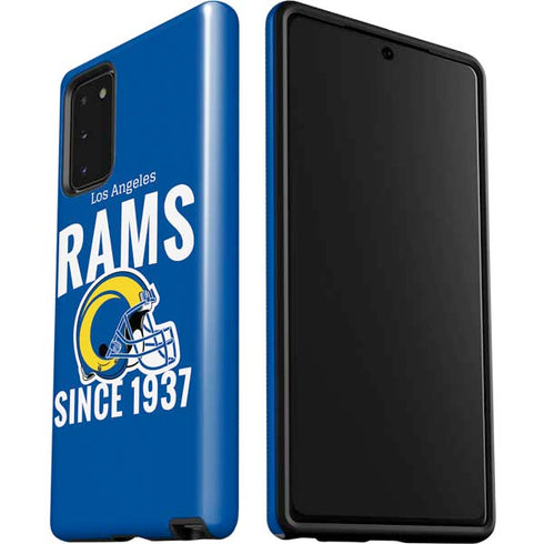 NFL Los Angeles Rams Helmet Galaxy Note20 5G Pro Case