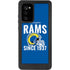 NFL Los Angeles Rams Helmet Galaxy Note20 5G Waterproof Case