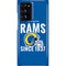 NFL Los Angeles Rams Helmet Galaxy Note20 Ultra 5G Lite Case