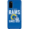 NFL Los Angeles Rams Helmet Galaxy S20 Lite Case