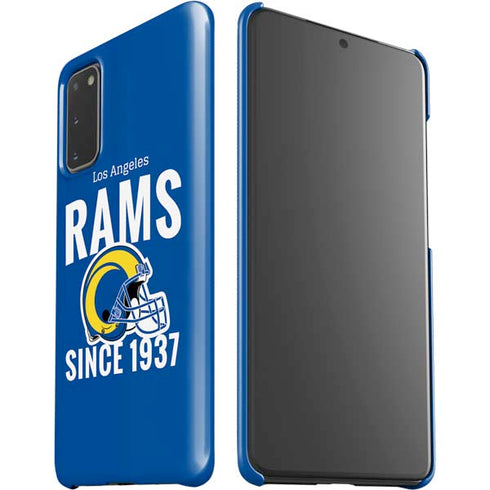 NFL Los Angeles Rams Helmet Galaxy S20 Lite Case