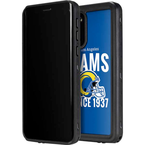 NFL Los Angeles Rams Helmet Galaxy S20 Plus Waterproof Case