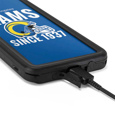 NFL Los Angeles Rams Helmet Galaxy S20 Plus Waterproof Case