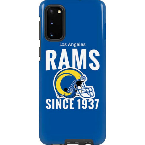 NFL Los Angeles Rams Helmet Galaxy S20 Pro Case
