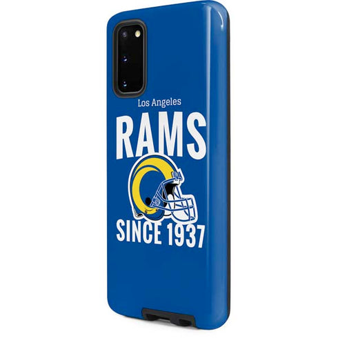 NFL Los Angeles Rams Helmet Galaxy S20 Pro Case