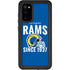 NFL Los Angeles Rams Helmet Galaxy S20 Waterproof Case
