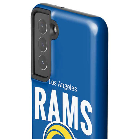 NFL Los Angeles Rams Helmet Galaxy S21 5G Pro Case