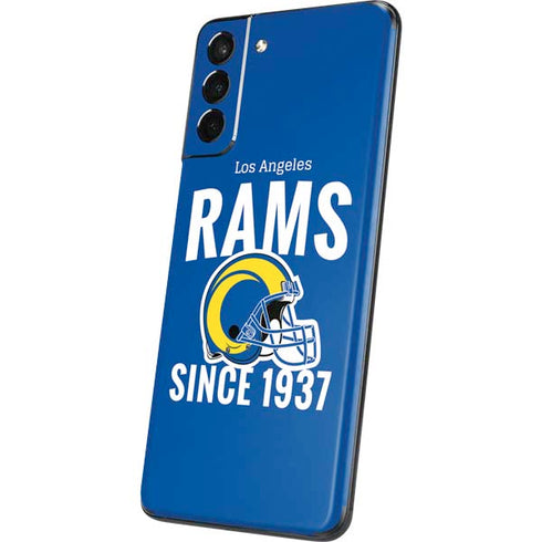 NFL Los Angeles Rams Helmet Galaxy S21 5G Skin