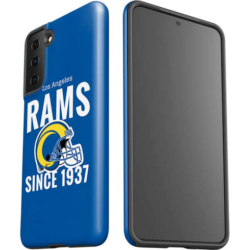NFL Los Angeles Rams Helmet Galaxy S21 FE Pro Case