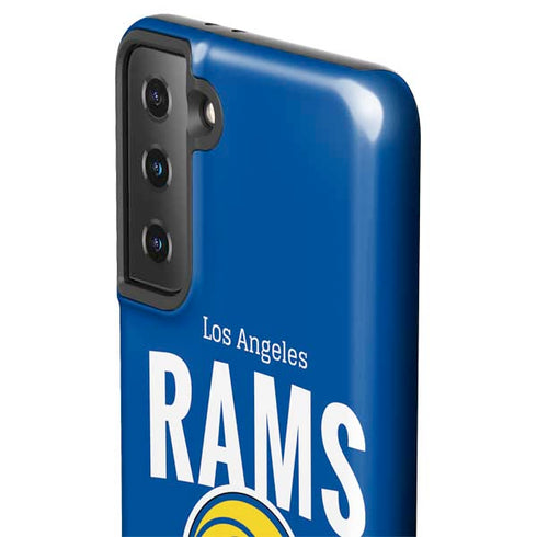 NFL Los Angeles Rams Helmet Galaxy S21 Plus 5G Pro Case