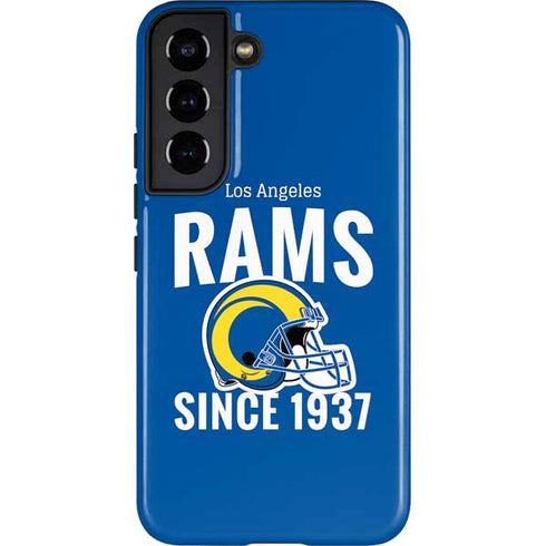 NFL Los Angeles Rams Helmet Galaxy S22 Pro Case