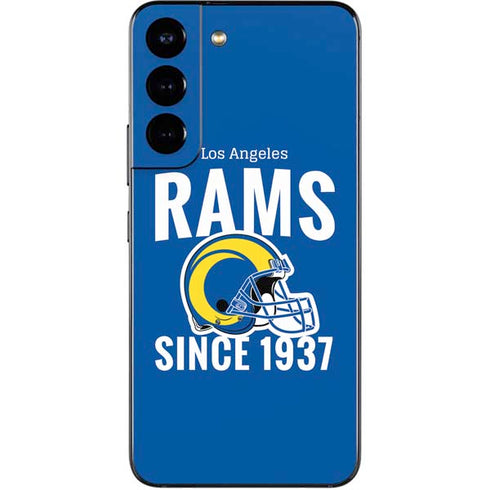 NFL Los Angeles Rams Helmet Galaxy S22 Skin