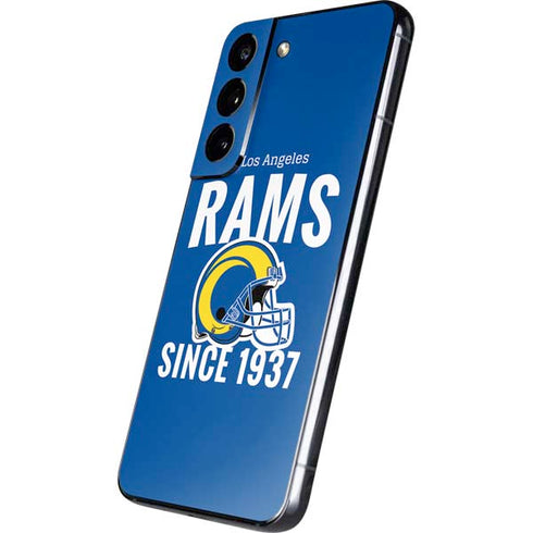 NFL Los Angeles Rams Helmet Galaxy S22 Skin