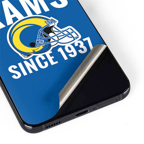 NFL Los Angeles Rams Helmet Galaxy S22 Skin
