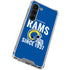 NFL Los Angeles Rams Helmet Galaxy S23 Clear Case