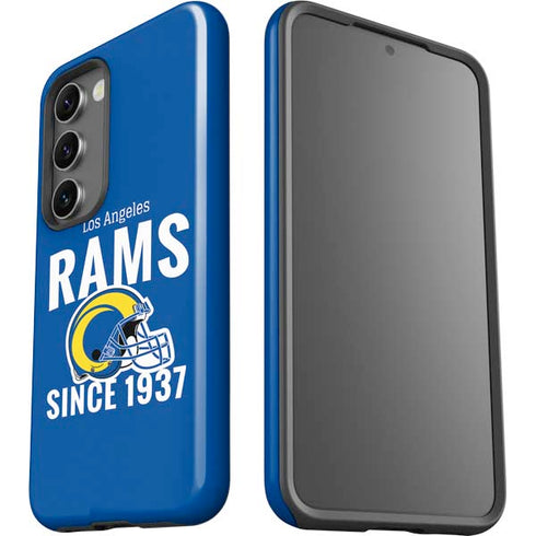 NFL Los Angeles Rams Helmet Galaxy S23 Plus Pro Case