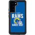 NFL Los Angeles Rams Helmet Galaxy S23 Plus Waterproof Case