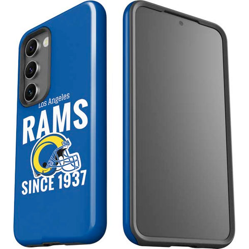 NFL Los Angeles Rams Helmet Galaxy S23 Pro Case