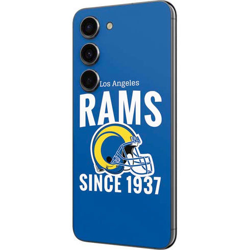 NFL Los Angeles Rams Helmet Galaxy S23 Skin