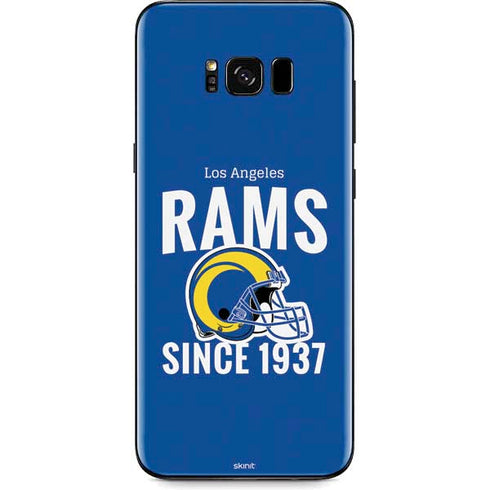 NFL Los Angeles Rams Helmet Galaxy S8 Plus Skin