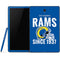 NFL Los Angeles Rams Helmet Samsung Galaxy Tab Skin