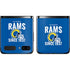 NFL Los Angeles Rams Helmet Galaxy Z Flip Skin